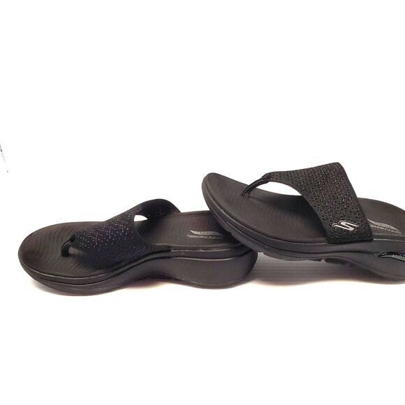 Skechers Go Walk Arch Fit Flip Flop Women's Size 7 - Picture 3 of 5